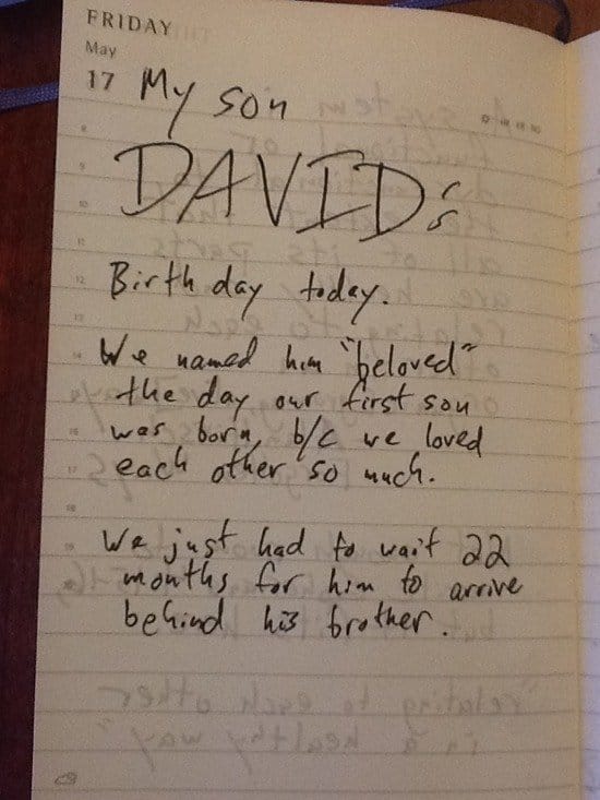 Beloved David