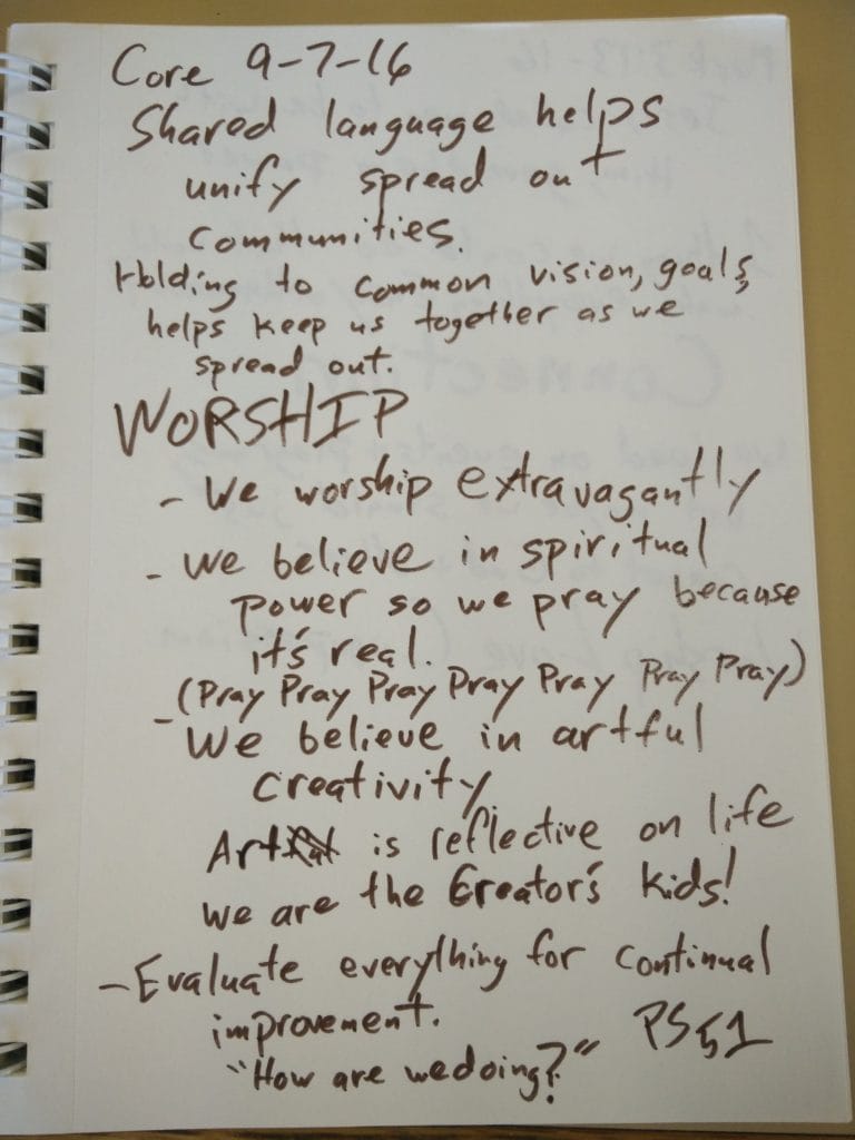 shared life unites a spread out church